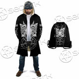 Skull Baphomet Satanism SED-1080 Cloak