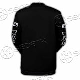 Skull Baphomet Satanism SED-1080 Button Jacket