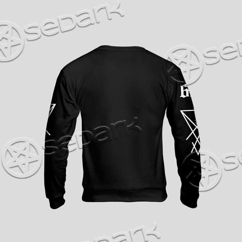 Skull Baphomet Satanism SED-1080 Unisex Sweatshirt