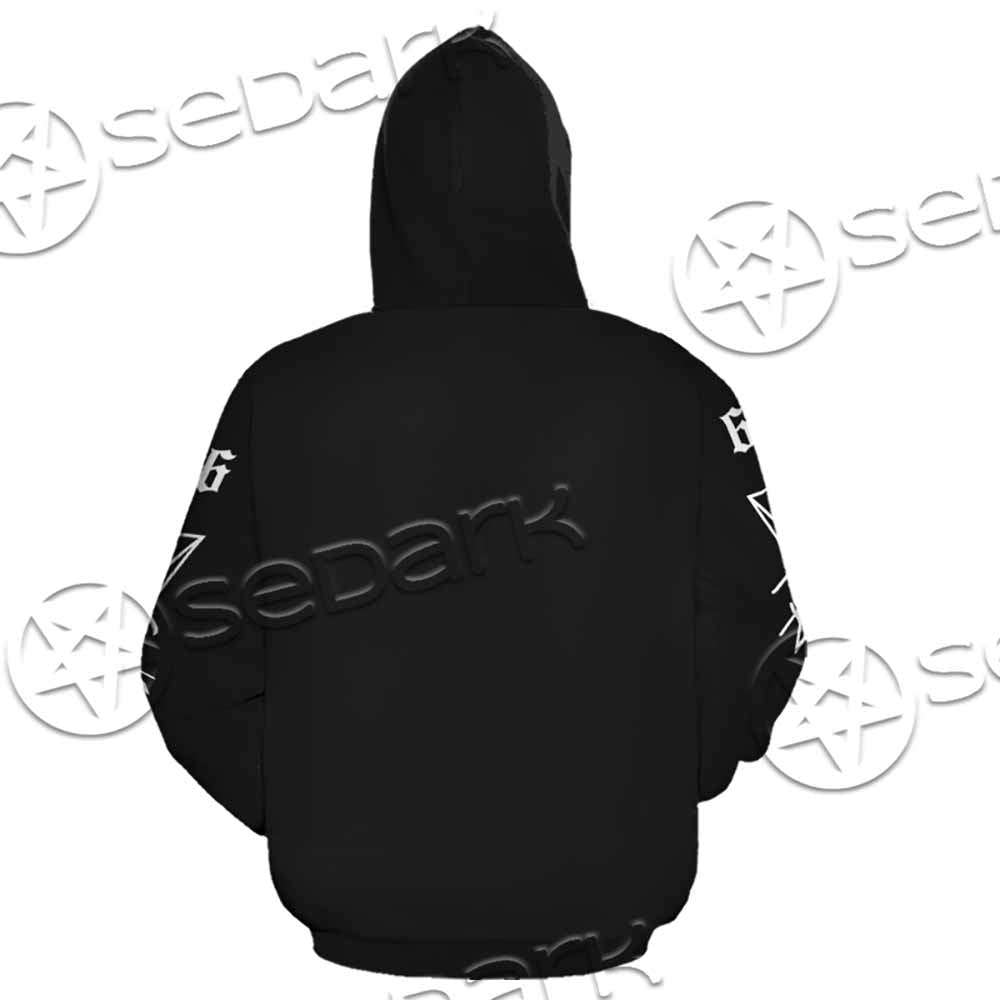 Skull Baphomet Satanism SED-1080 Hoodie & Zip Hoodie
