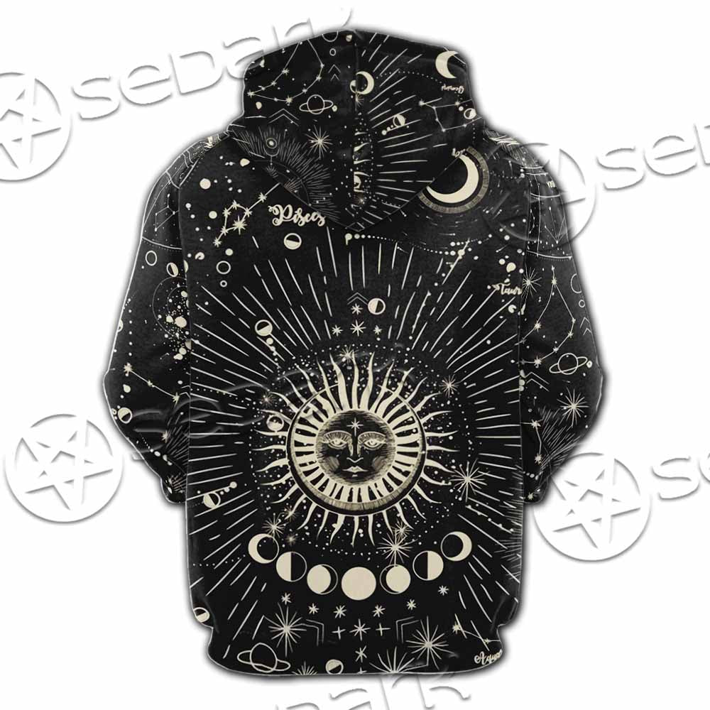 Gothic Witchy Aesthetic SED-1093 Hoodie & Zip Hoodie Raglan