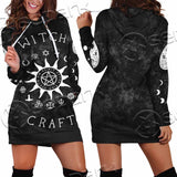 Gothic Witchcraft SED-1101 Hoodie Dress