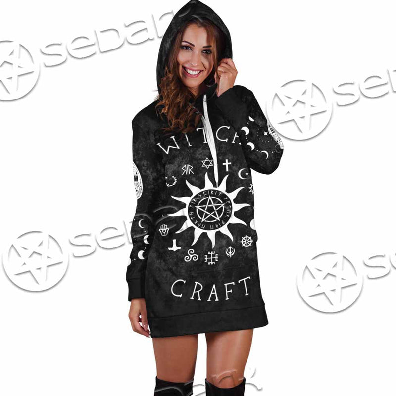 Gothic Witchcraft SED-1101 Hoodie Dress