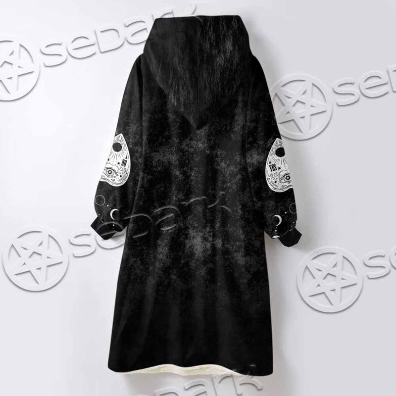 Gothic Witchcraft SED-1101 Oversized Sherpa Blanket Hoodie