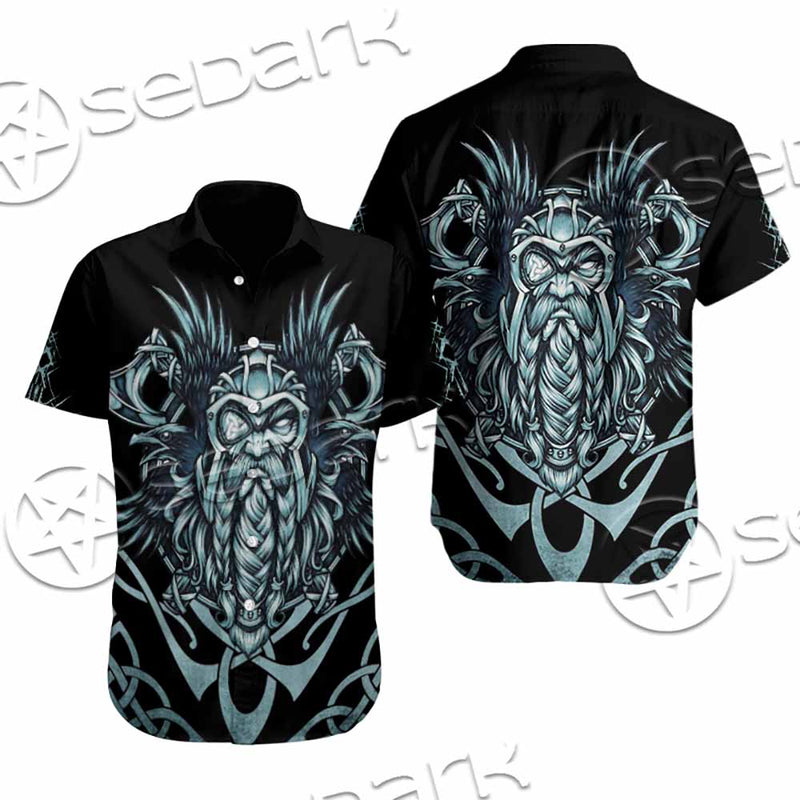 Viking Warrior Head SED-1102 Shirt Allover