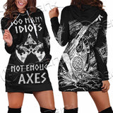 Mjolnir Viking Axe SED-1104 Hoodie Dress