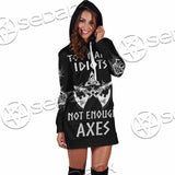 Mjolnir Viking Axe SED-1104 Hoodie Dress