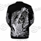 Mjolnir Viking Axe SED-1104 Button Jacket