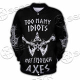 Mjolnir Viking Axe SED-1104 Button Jacket