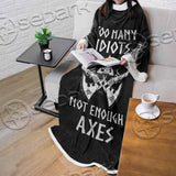 Mjolnir Viking Axe SED-1104 Sleeved Blanket