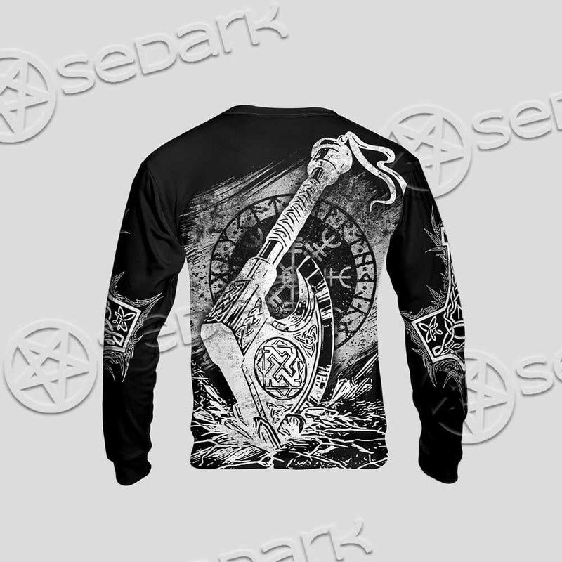 Mjolnir Viking Axe SED-1104 Unisex Sweatshirt