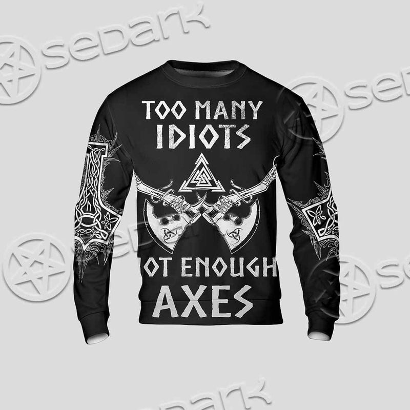 Mjolnir Viking Axe SED-1104 Unisex Sweatshirt