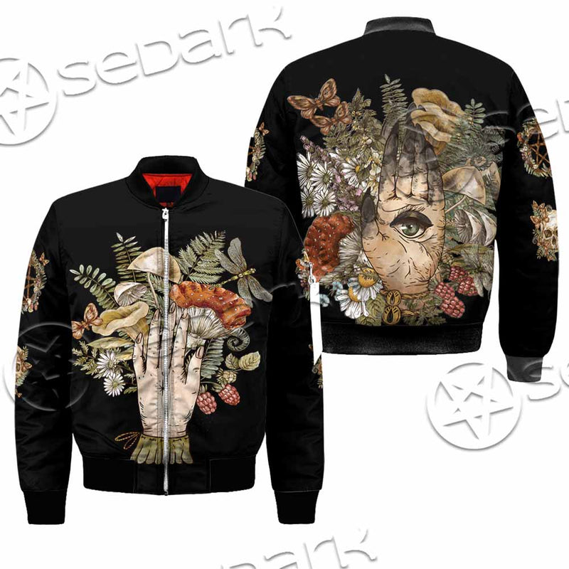 Green Witch Hand With All Seeing Eye SED-1113 Jacket