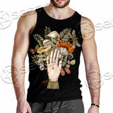 Green Witch Hand With All Seeing Eye SED-1113 Men Tank-tops