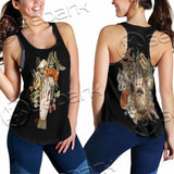 Green Witch Hand With All Seeing Eye SED-1113 Women Tank Top