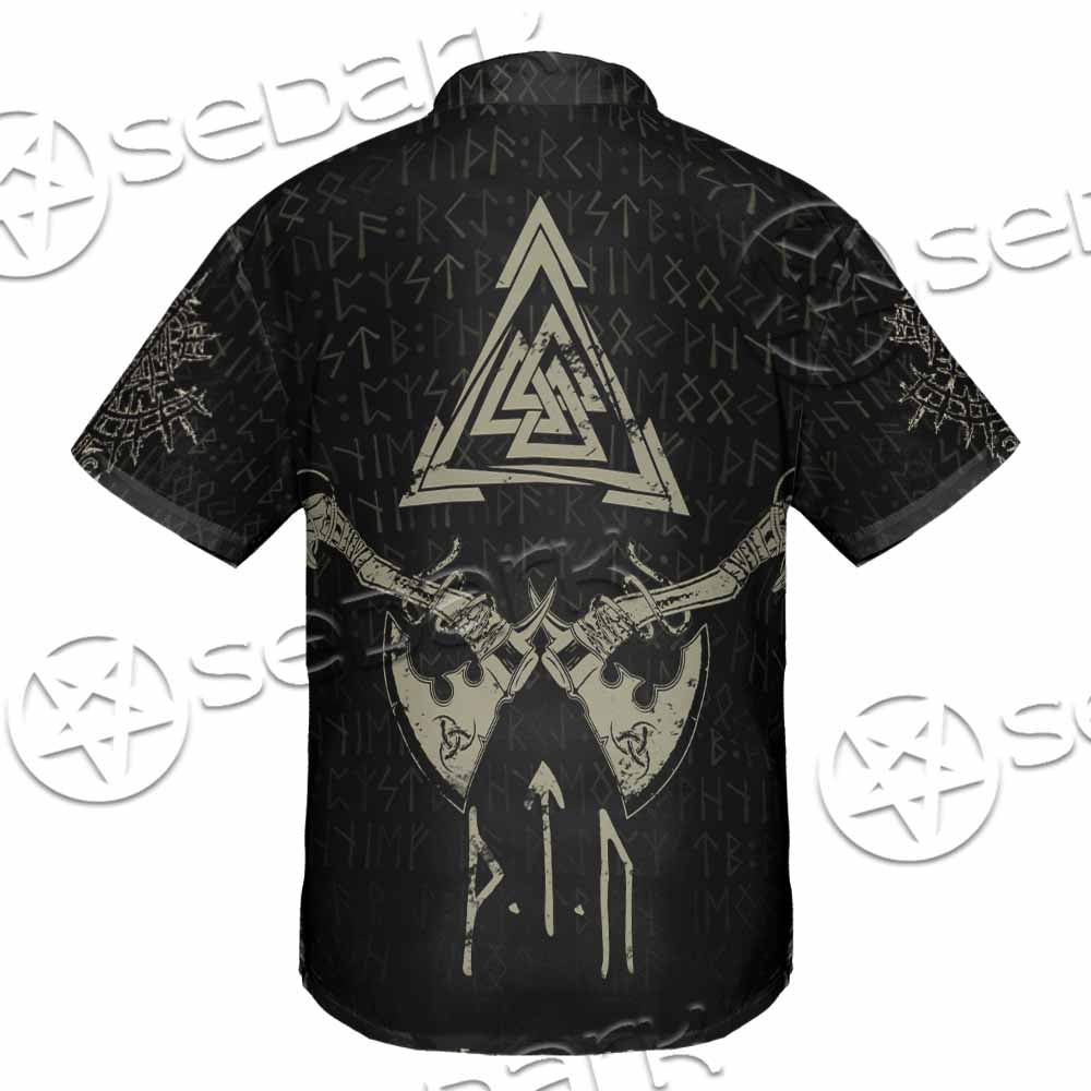 Viking Celtic Sacral Symbol. SED-1121 Shirt Allover