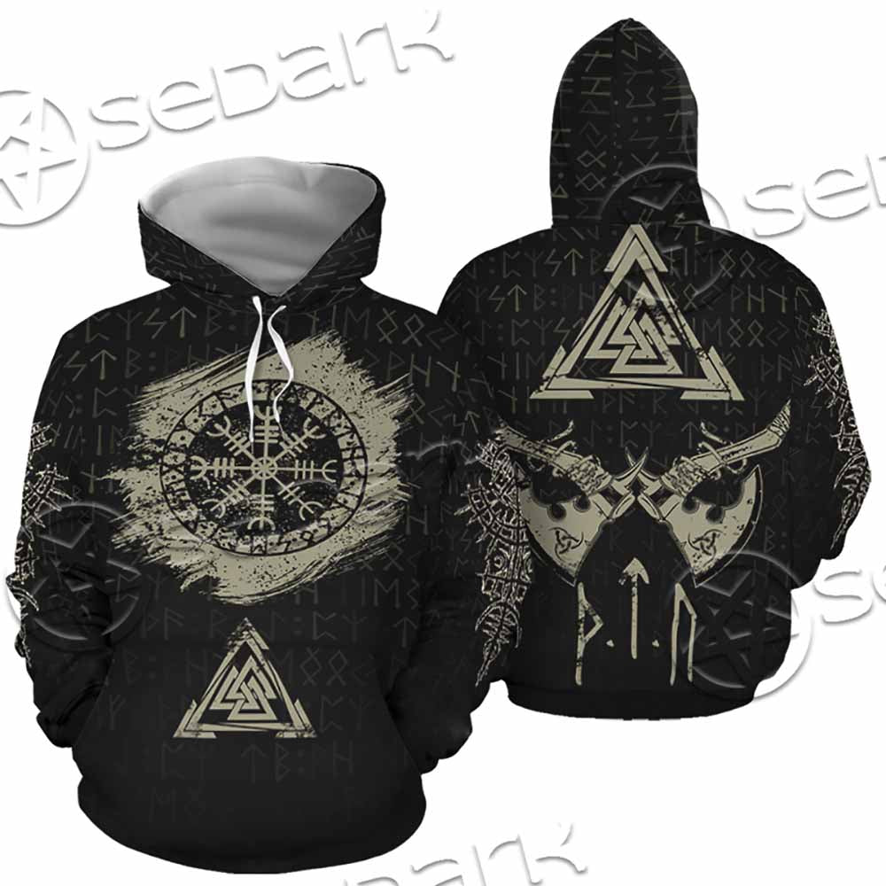 Viking Celtic Sacral Symbol. SED-1121 Hoodie & Zip Hoodie