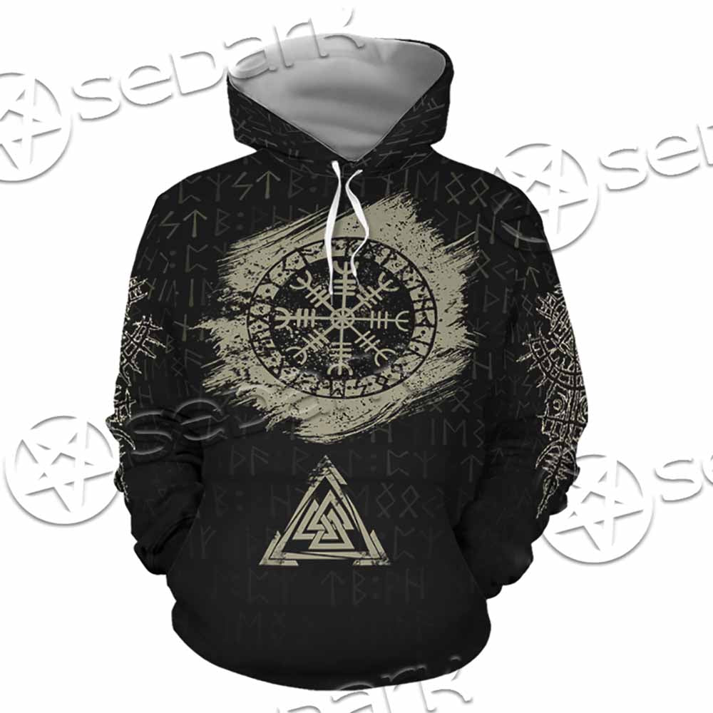 Viking Celtic Sacral Symbol. SED-1121 Hoodie & Zip Hoodie