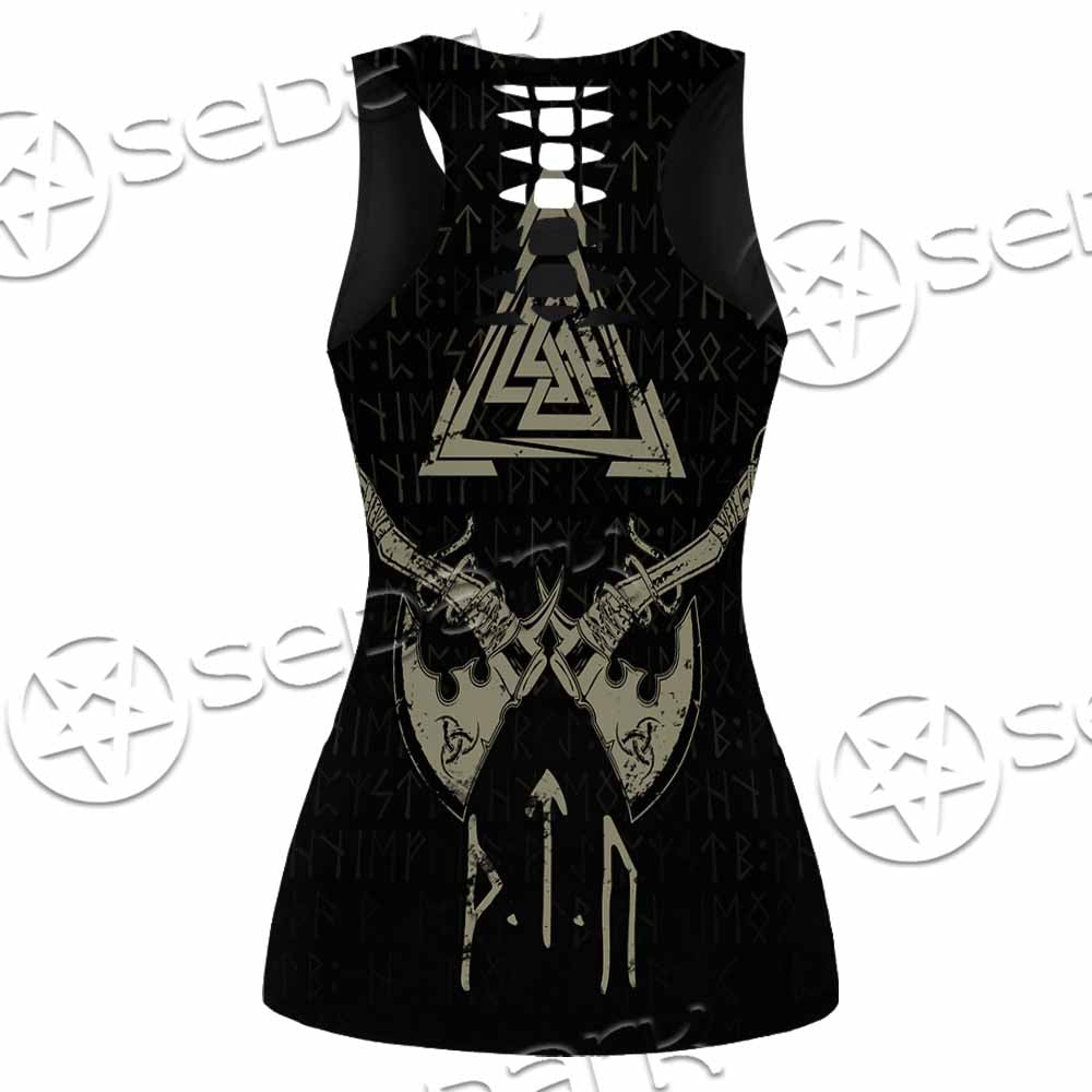 Viking Celtic Sacral Symbol. SED-1121 Women Tank Top