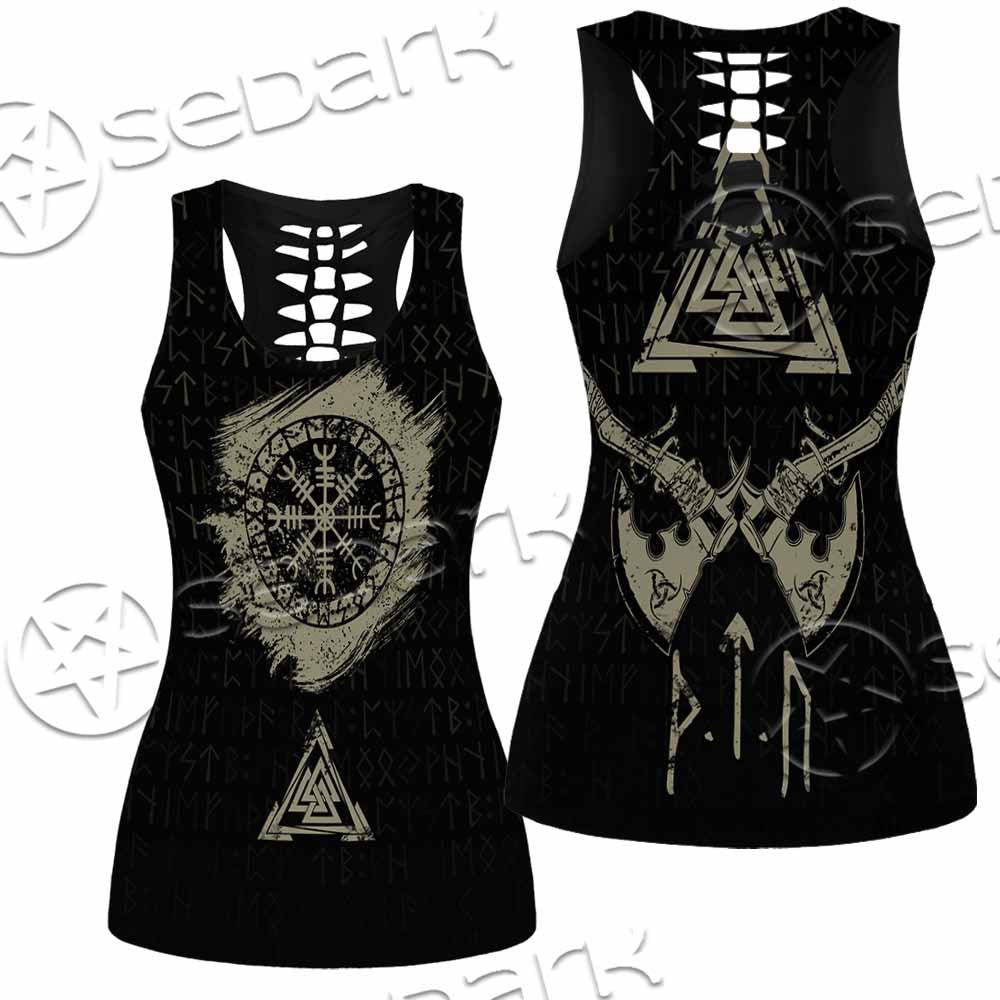 Viking Celtic Sacral Symbol. SED-1121 Women Tank Top