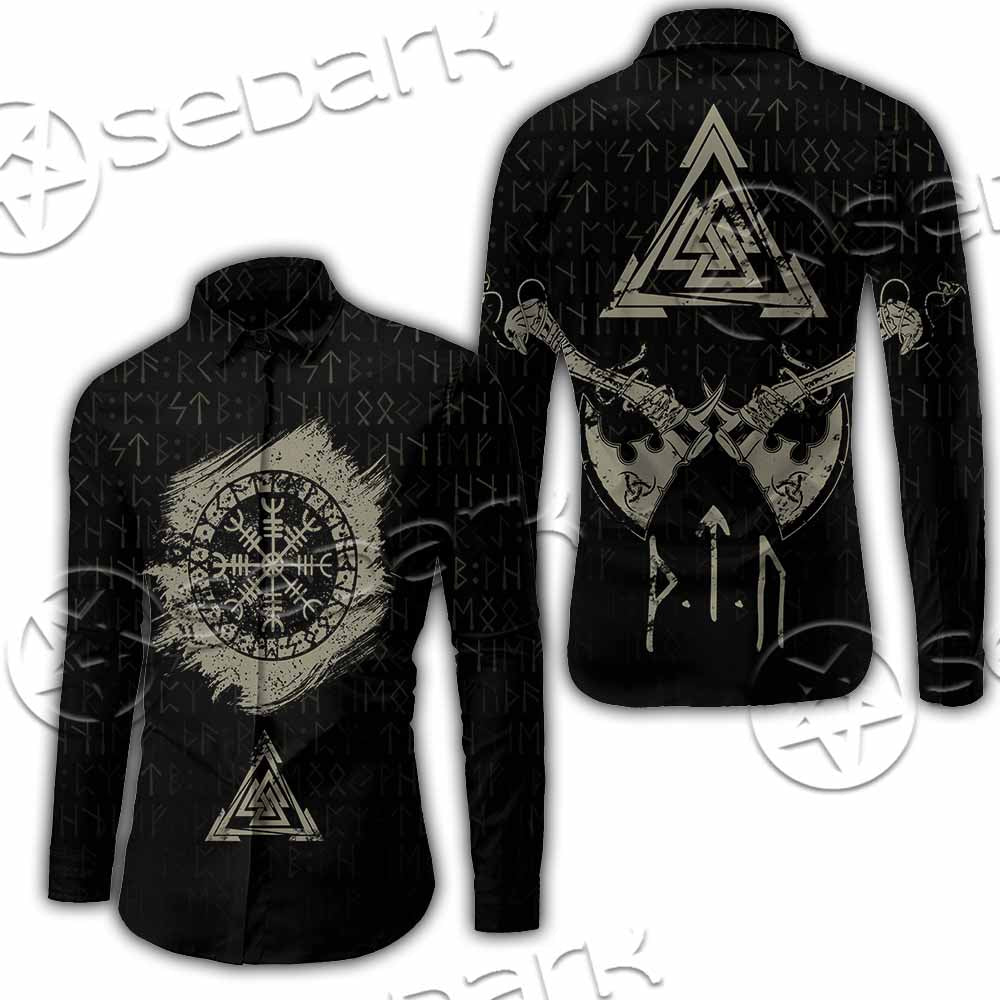 Viking Celtic Sacral Symbol. SED-1121 Shirt Allover