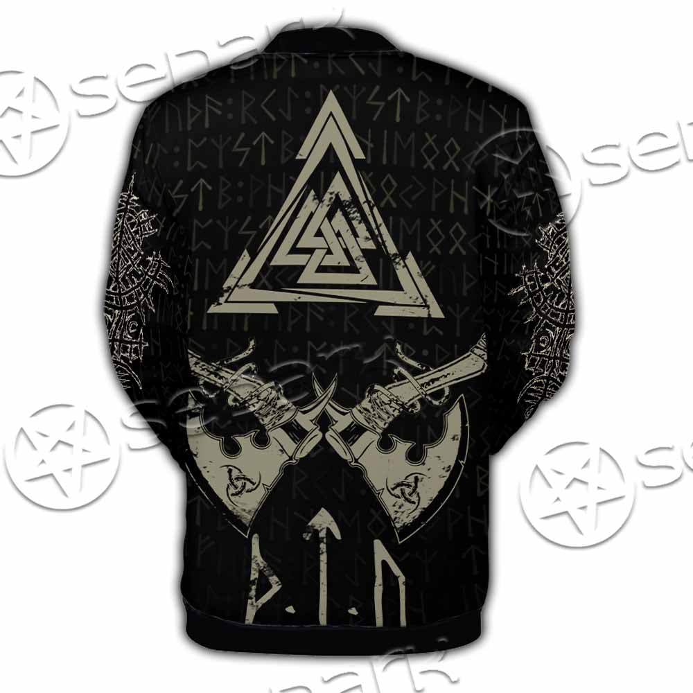 Viking Celtic Sacral Symbol. SED-1121 Button Jacket