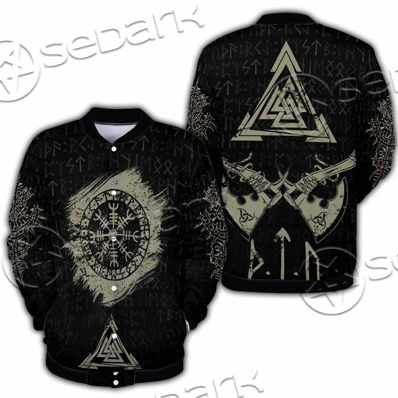 Viking Celtic Sacral Symbol. SED-1121 Button Jacket