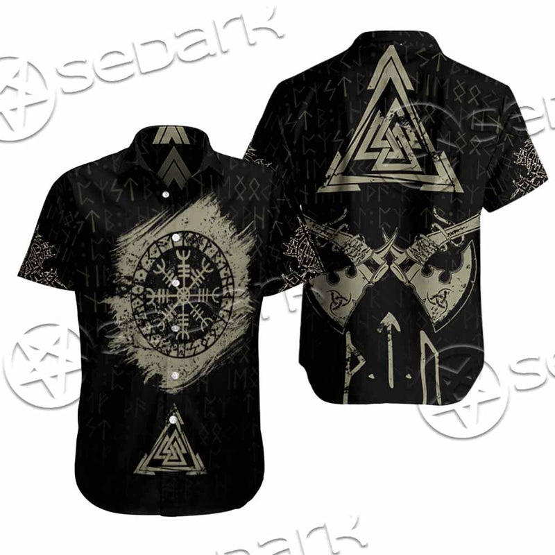 Viking Celtic Sacral Symbol. SED-1121 Shirt Allover