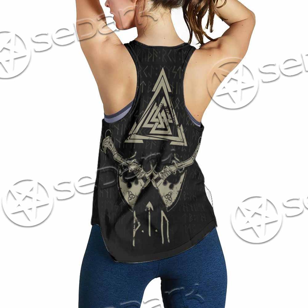 Viking Celtic Sacral Symbol. SED-1121 Women Tank Top