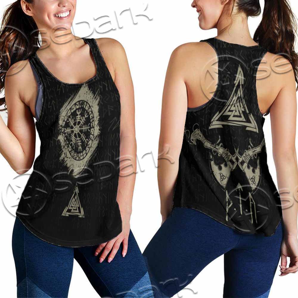 Viking Celtic Sacral Symbol. SED-1121 Women Tank Top