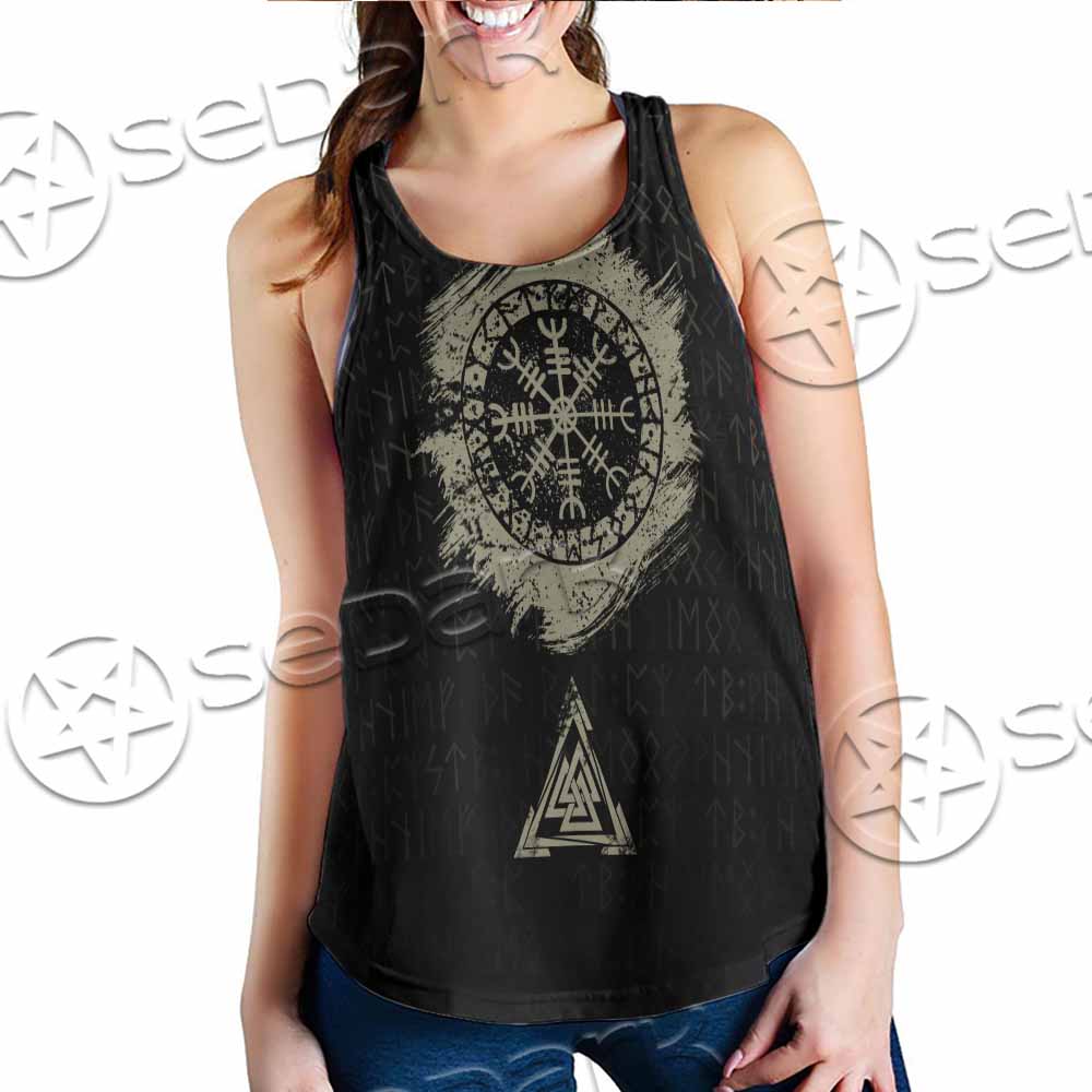 Viking Celtic Sacral Symbol. SED-1121 Women Tank Top