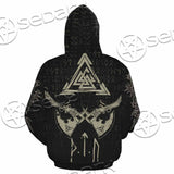 Viking Celtic Sacral Symbol. SED-1121 Hoodie & Zip Hoodie