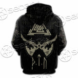 Viking Celtic Sacral Symbol. SED-1121 Hoodie & Zip Hoodie Raglan