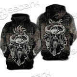 Norse Mythology SED-1126 Hoodie & Zip Hoodie Raglan