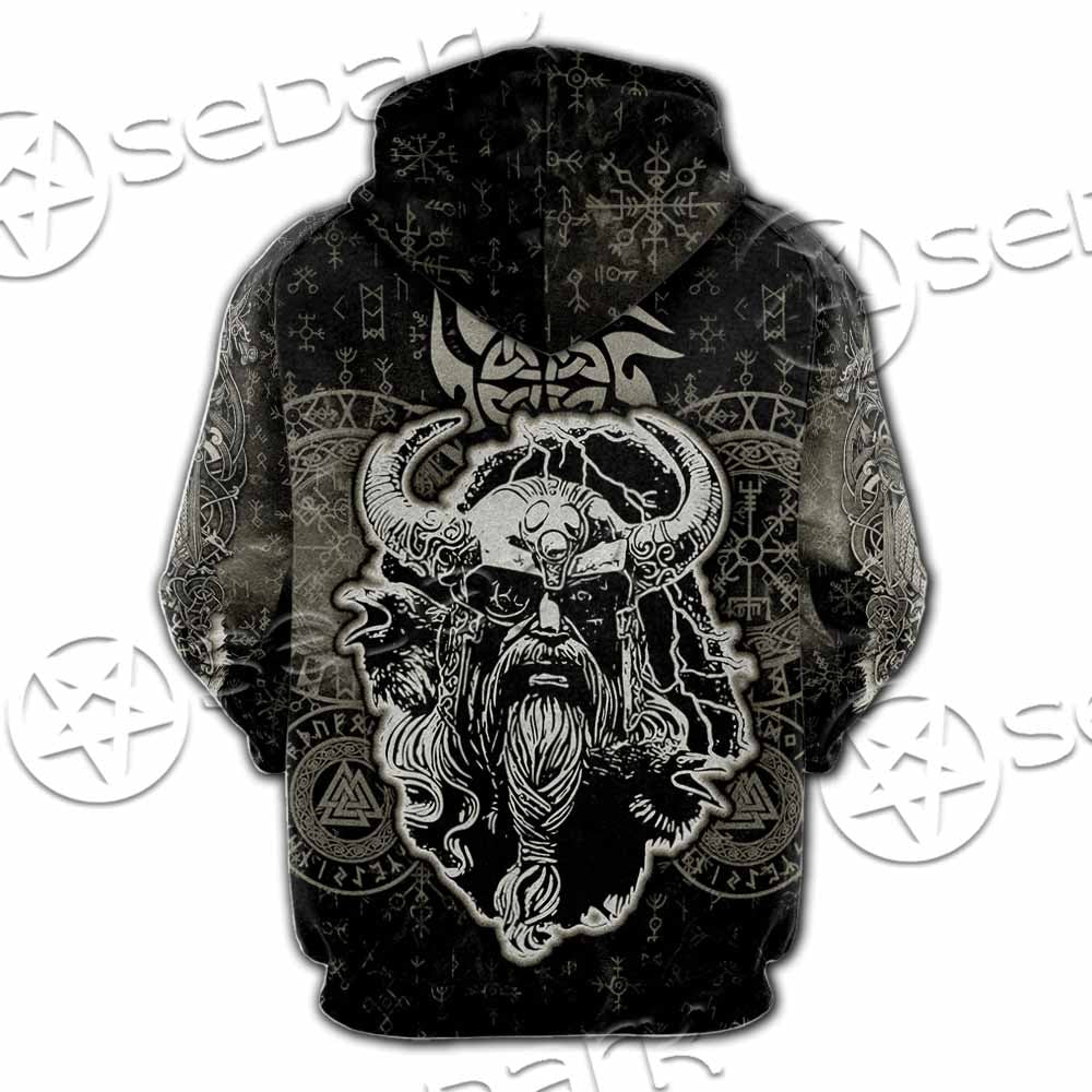 Norse Mythology SED-1126 Hoodie & Zip Hoodie Raglan