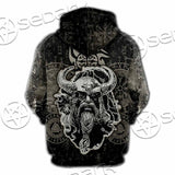 Norse Mythology SED-1126 Hoodie & Zip Hoodie Raglan