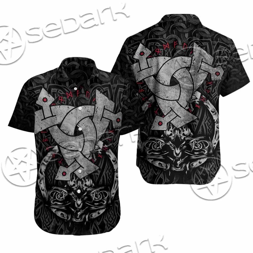 Triple Horn Of Odin SED-1127 Shirt Allover