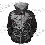 Triple Horn Of Odin SED-1127 Hoodie & Zip Hoodie