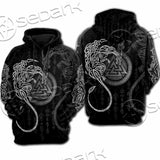 Viking Odin SED-1128 Hoodie & Zip Hoodie Raglan
