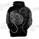 Viking Odin SED-1128 Hoodie & Zip Hoodie Raglan