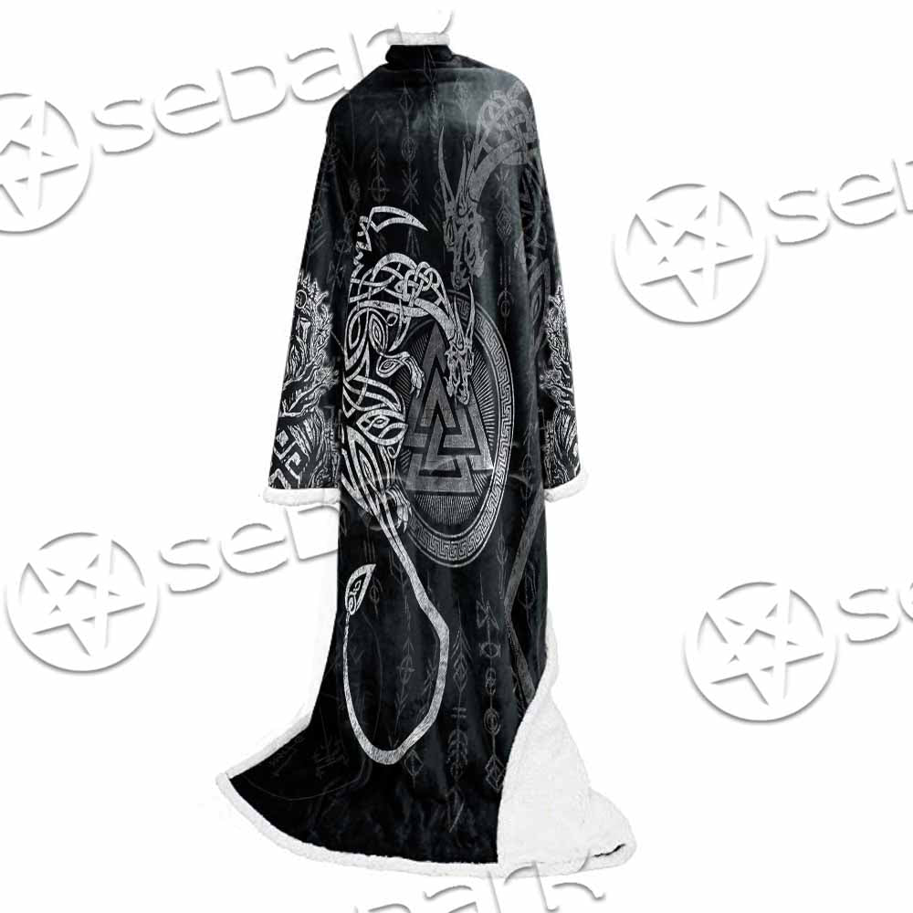 Viking Odin SED-1128 Sleeved Blanket