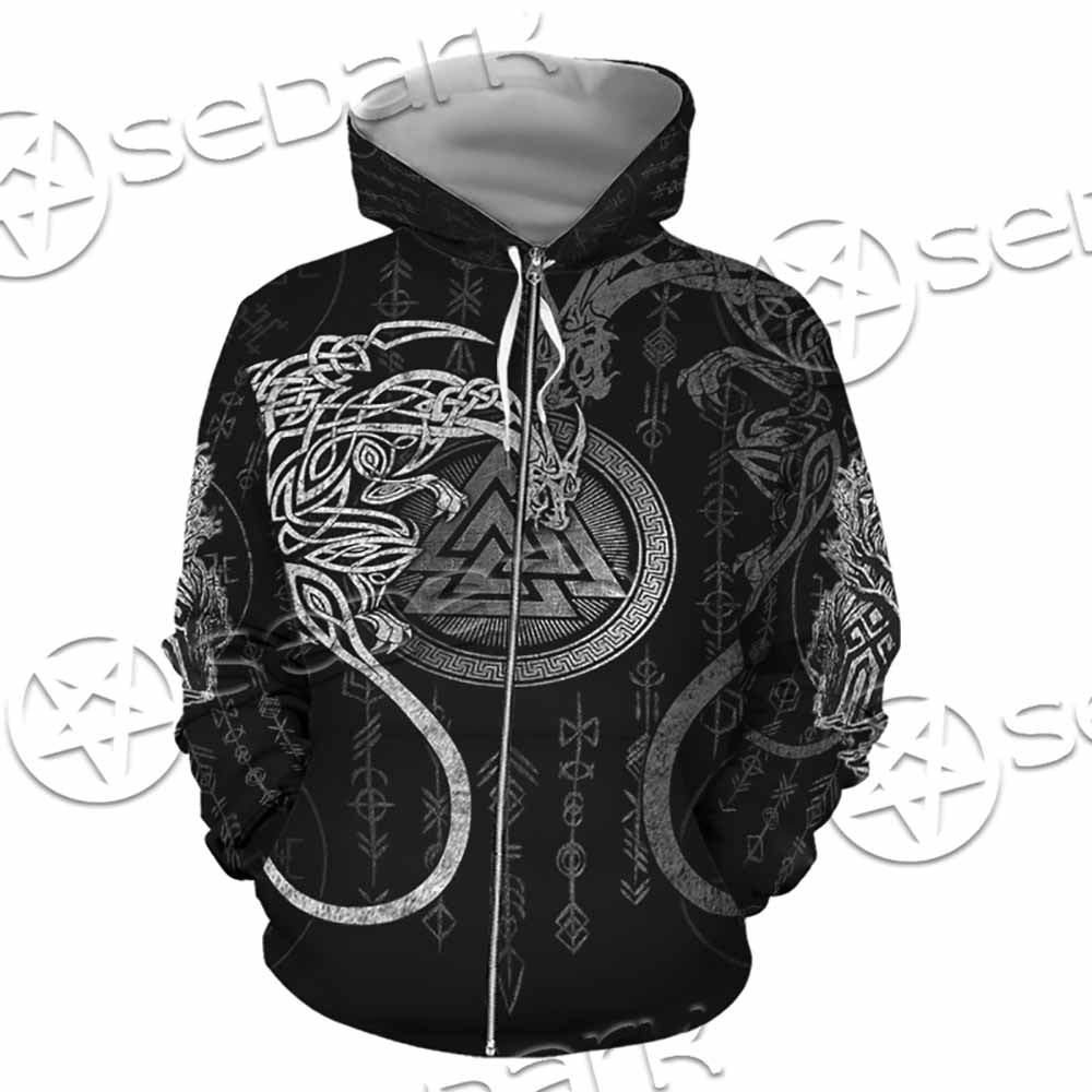 Viking Odin SED-1128 Hoodie & Zip Hoodie