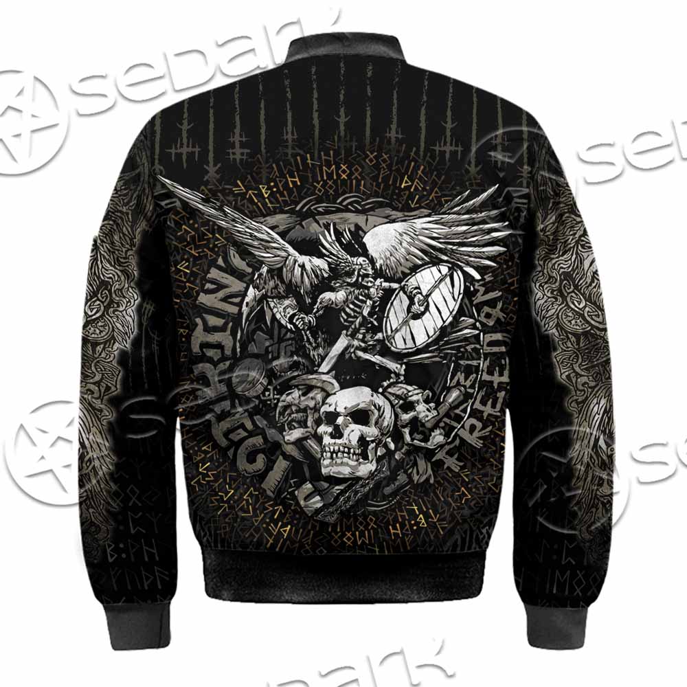 Nordic Rune Viking Odin Mjolnir SED-1129 Jacket