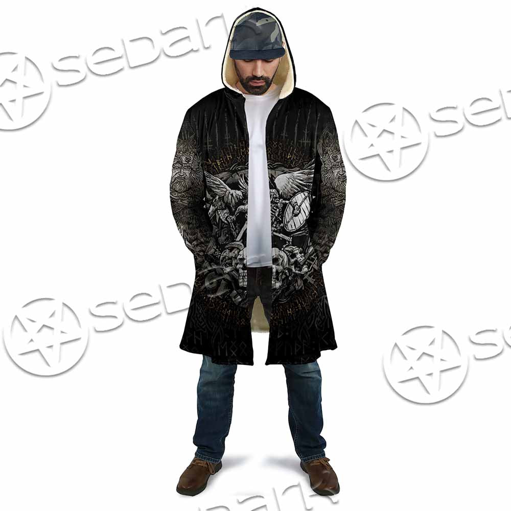 Nordic Rune Viking Odin Mjolnir SED-1129 Cloak