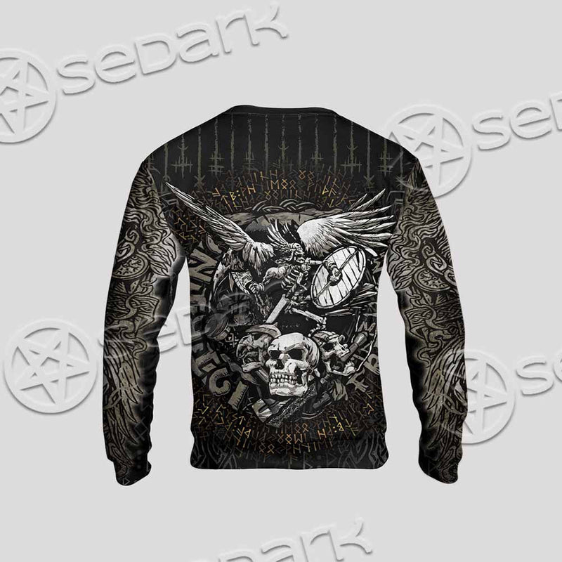 Nordic Rune Viking Odin Mjolnir SED-1129 Unisex Sweatshirt