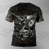 Nordic Rune Viking Odin Mjolnir SED-1129 Unisex T-shirt