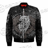 Odin Viking Warrior On A Runic SED-1130 Jacket