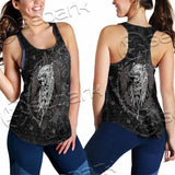 Odin Viking Warrior On A Runic SED-1130 Women Tank Top