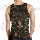 Gothic Magic Witchcraft SED-1149 Men Tank-tops