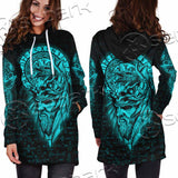 Runes Viking SED-1151 Hoodie Dress
